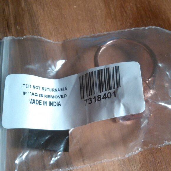 Rose De France Amethyst Moissanite Rose Gold over Sterling Silver Ring (Size 10) - Picture 12 of 12